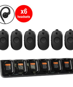 Motorola CLP1080e Six Pack | 6 Radios + HKPN4007 Charger