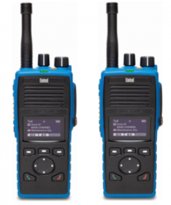 Entel DT985- Atex IIC LCD Display UHF Two Way Radio - Twin Pack