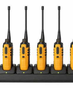 Hytera BD612i Bulk Kit | 6 Rugged Digital Radios + 6‑Bank Charger
