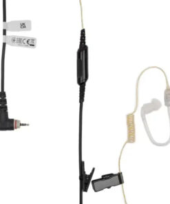 Motorola PMLN8191A | 1‑Wire Clear Tube Earpiece
