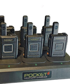 POCKET6 Multi‑Unit Charger | 6‑Bank Charger for Pocket+ Radios